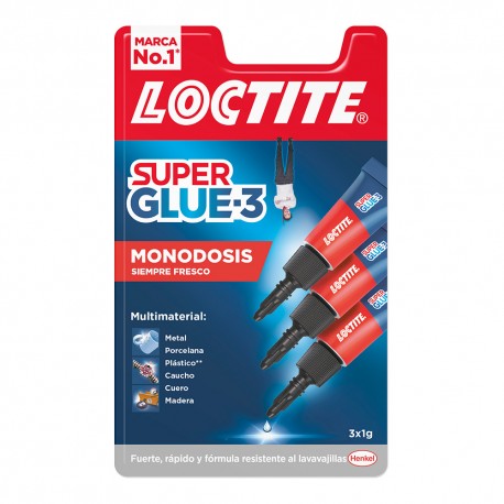 Loctite mini trio 3x1g 2640065 super glue