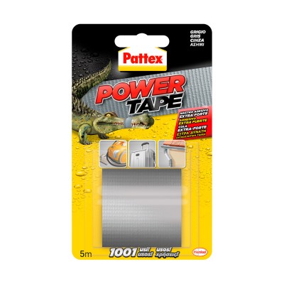 Pattex power tape cinta americana 50cm 5m gris 1659547