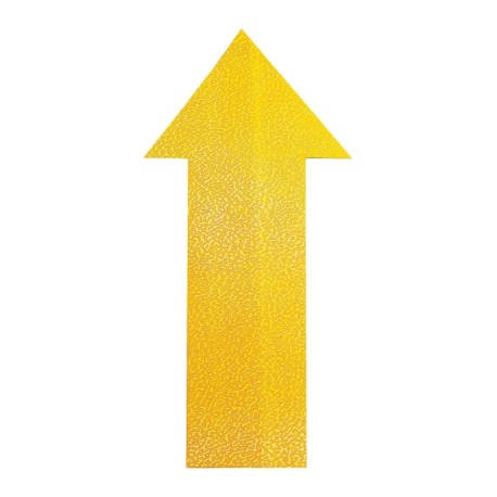 Adhesivo forma Flecha Amarillo
