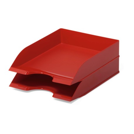 Bandeja portadocumentos BASIC A4 Rojo